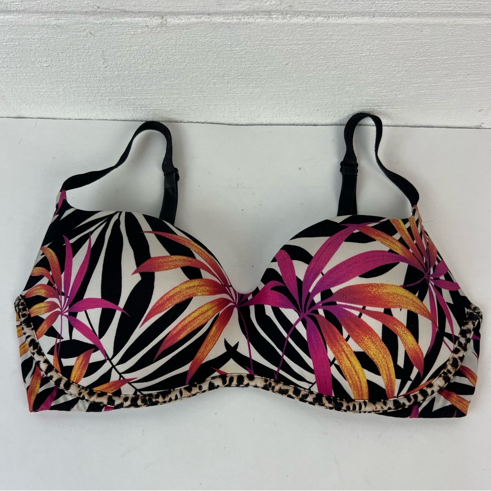 Women’s Balconet Tropical Print Underwire Bra